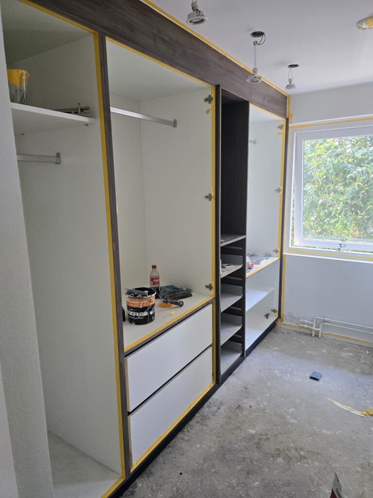 Renovatie inloopkast